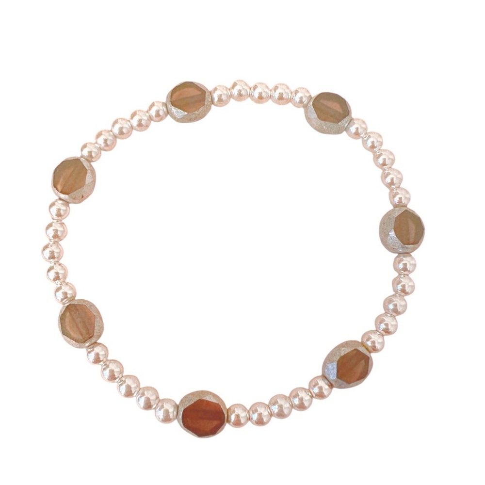 Silver Shore Stack (6 Bracelets) + Turtle Oyster … - image 8